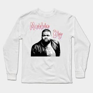 Old Skool Hip Hop Design Long Sleeve T-Shirt